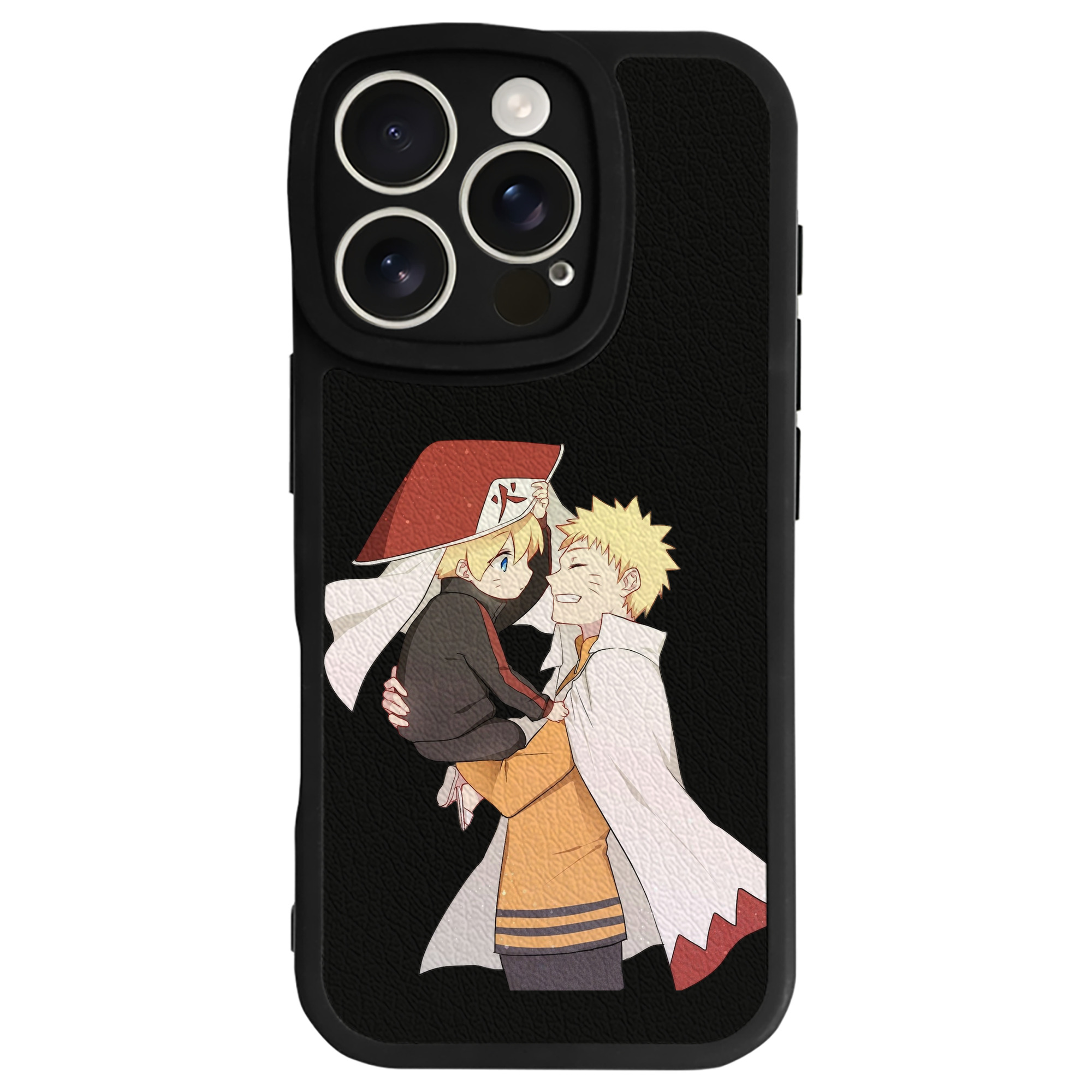 （画像用） NARUTO -ナルト- うずまき ナルト Uzumaki Naruto 【iPhone 16シリーズ対応】シリコンスマホケース（レザー調） 材質：シリコン